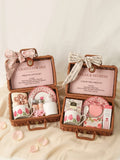 Vintage Floral Picnic Gift Basket for Her⁠