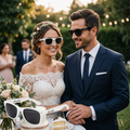 Bride & Groom Wedding Sunglasses | Bridal Party Photo Booth Favors