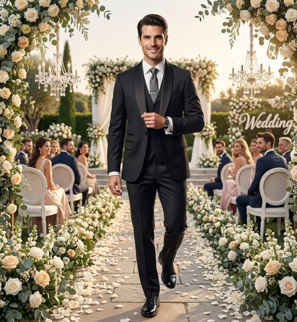 The Classic Black Tuxedo Set