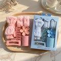 All-in-One Spa Headband & Hair Claw Clip Set for Face Washing & Makeup