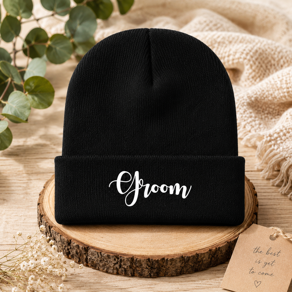 Bridal Beanie Hat – Wedding Knit Hat
